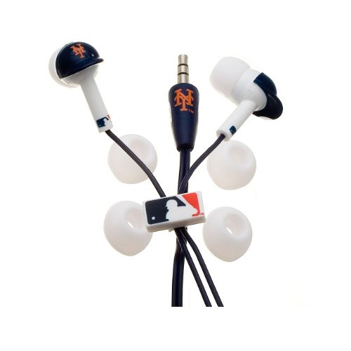 Major League Baseball New York Mets Batting Helmet Earbuds