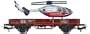 Marklin 4424 Low Gondola with Bulldozer HO Scale