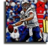 Completely Handpainted American Football Sport Painting, Custom Order FL4111, Oil on Canvas, with Option to Paint Jerry, Brett & Co. from Any Other Favorite Photograph or Picture, Unframed, Size 16" x 24" inch
