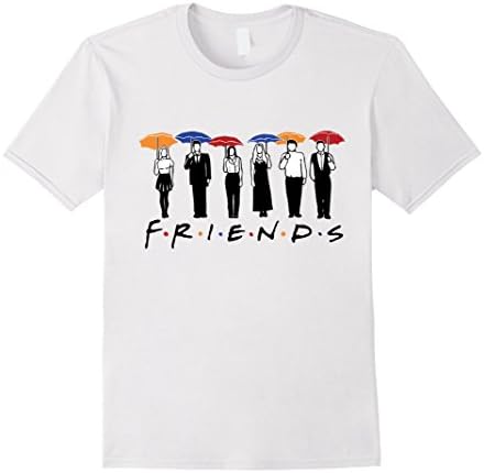 Men's FRIENDS TV SHOW T-SHIRT 2XL White