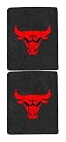 Chicago Bulls Team Color Wristband - Black