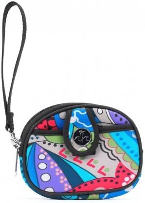 Balboa Wrist Wallet - Cute, Stylish & Lightweight Neoprene Wrist Wallet w/ Detachable Strap & Multiple Pockets for Youthful Ladies