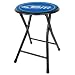 Trademark Bud Light 18 Inch Cushioned Folding Stool - Black