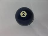 Pool Ball Shifter Knob Blue #2