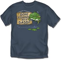 Gone Fishing with Daddy - Youth T-Shirt