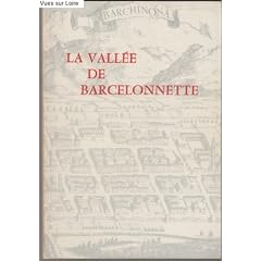 Annales de haute provence, La vall�e de Barcelonnette
