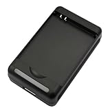 GTMax Black USB Wall Travel Spare Battery Charger with LED Light for Samsun ....