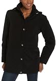 Liz Claiborne Women's Snaux Silk Snap Placket Quilted Jacket With Hood And Drawstring Waist