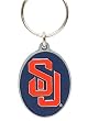 Syracuse University Pewter Keychain NCAA