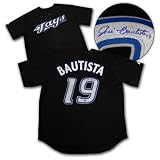 JOSE BAUTISTA Toronto Blue Jays SIGNED Baseball Jersey
