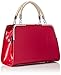 MG Collection Matana Faux Patent Leather Doctor Tote Purse