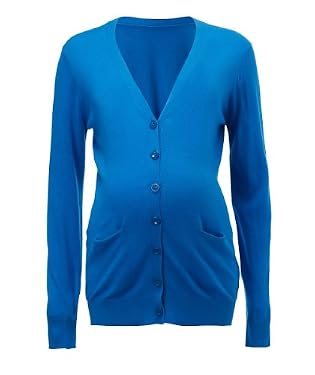 Blooming Marvellous Maternity Teal Fine Knit Cardigan