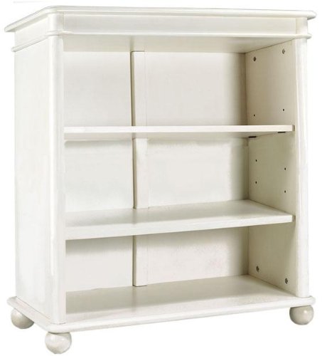 Essex Cherry Veneer Bookcase, THREE SHELF, WHITE