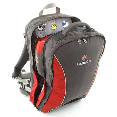 Buy Low Price Cozy Littlelife Ultra Light Convertible Child Carrier, Red/Charcoal L10560