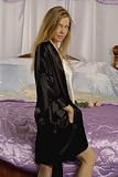 Satin Boutique Classic Kimono Short Robe
