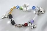Club Pack of 12 The Lord's Prayer Glass Beaded Story Bracelets 7.5