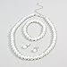 Childrens Girls Jewelry 3pc Pearl Set Bracelet