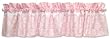 VERSAILLES PINK-WINDOW VALANCE