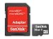 SanDisk microSDHC 16GB Memory Card with SD Adapter