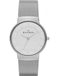 Skagen Klassik Womens Three-Hand Stainless Steel Watch Skw2075