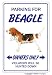 BEAGLE ~Novelty Sign~ dog pet parking signs gift hound