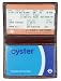 Leather Oyster Card Case in Chestnut Brown by Julie Slater