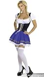Dutch Maid Costume Fancy Dress (size 6-8)