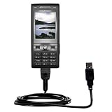 Klassisches USB Kabel f�r Sony Ericsson k790a mit Hot Sync und aufladen Einsatzm�glichkeiten - von Gomadic mit TipExchange Technology