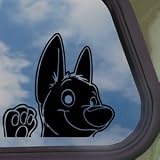 BOLT DOG Black Decal DISNEY Car Truck Bumper Window Sticker 