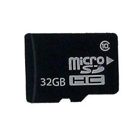 KOMPUTERBAY 32GB Classe 10 MicroSDHC Carte 32 GB Haute Vitesse Micro SDHC avec SDHC Adaptateur