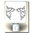 Shark Abstract Fancy Ceramic Square Nighlight