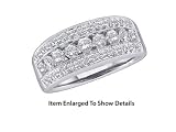 Stunning 14K. White Gold 1.00 Ctw Diamond Wedding / Bridal Ring