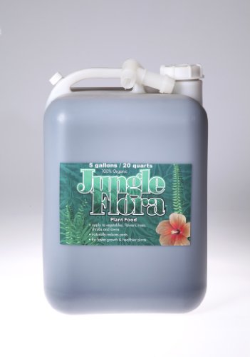 Jungle-Flora JF5GG Organic Indoor/Outdoor Plant Food 5-Gallon Concentrate