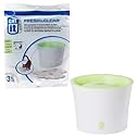 Cat and Dog it Fresh and Clear Water Fountain 55600 with 3 pk Foam Cartridge replacement 55601