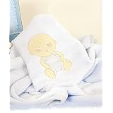 Tuc Tuc Light Blue Soft Baby Blanket. Baby Tuc Tuc Collection.