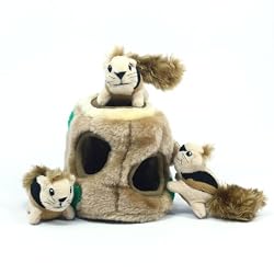 Kyjen PP01058 Hide-A-Squirrel Pet Toy, Jumbo