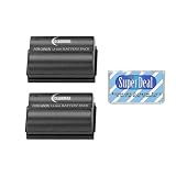 Buy 2 Pack of High Capacity Batteries For Canon EOS 5D, 10D, 20D, 20Da, 30D, 40D, 50D,...