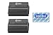2 Pack of High Capacity Batteries For Canon EOS 5D, 10D, 20D, 20Da, 30D, 40D, 50D, D30, D40, And 300D/Digital Rebel SLR Cameras