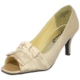 Annie Shoes Womens Court Open-Toe Pump