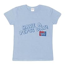 Pepsi - Have A Pepsi Day Ladies T-Shirt by Junk Food
