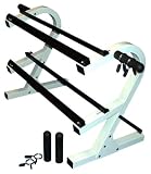 2 Tier 44" Dumbbell Rack w/ 2 Olympic Adapters & 2 Pairs of 1" & 2" Spring Collars