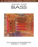 G. Schirmer Opera Anthology - Arias For Bass