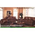 2 PCs Bayview Motion Leather Sofa and Recliner Set