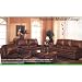 2 PCs Bayview Motion Leather Sofa and Recliner Set