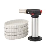 BonJour Cr?me Brulee Set includes Culinary Torch and 4 Oval Ramekins BonJour Cr?me Brulee Set includes Culinary Torch and 4 Oval Ramekins