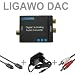 LIGAWO � DAC - Audio digital zu analog Konverter Decoder Wandler - SPDIF/ Toslink zu R/L + Toslinkkabel + Cinchkabel + Netzteil