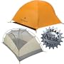 Black Diamond Mesa 2-Person 3-Season Tent Marigold/Gray, One Size