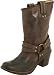 FRYE Women's Carmen Harness Short Boot,Dark Brown,7.5 M US