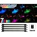 4pc. Multi-Color 7 Color LED Interior Underdash Lighting Kit