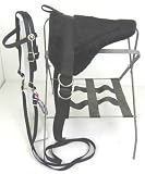 Miniature Horse / Small Pony Bareback Saddle black